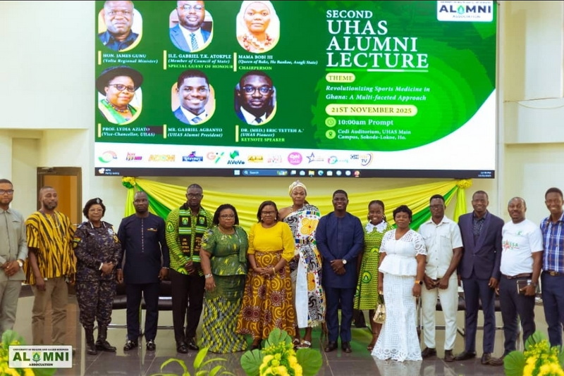 UHAS Alumni Association holds second lecture, highlighting the critical role of sports medicine in national development UHAS Alumni Association holds second lecture, highlighting the critical role of sports medicine in national development