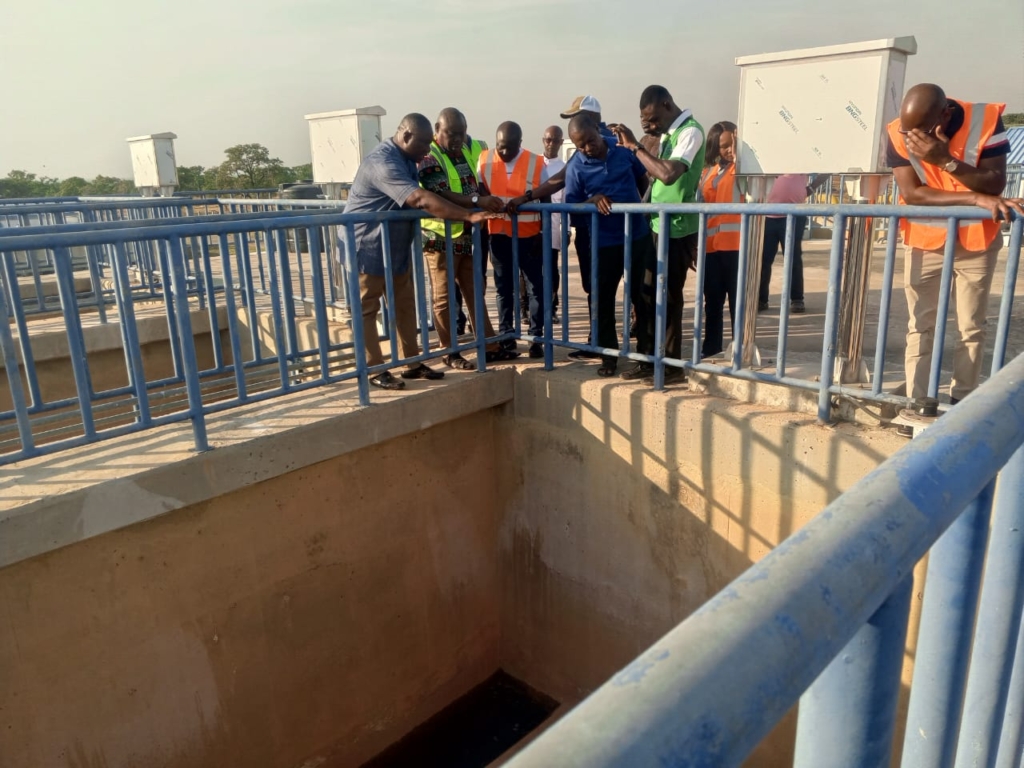 GWL Board visits Jambussie Water Plant, assures expansion of water connections GWL Board visits Jambussie Water Plant, assures expansion of water connections