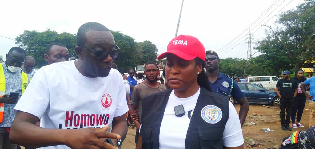 TMA demolishes illegal structures around Tema Republic School   – MyJoyOnline