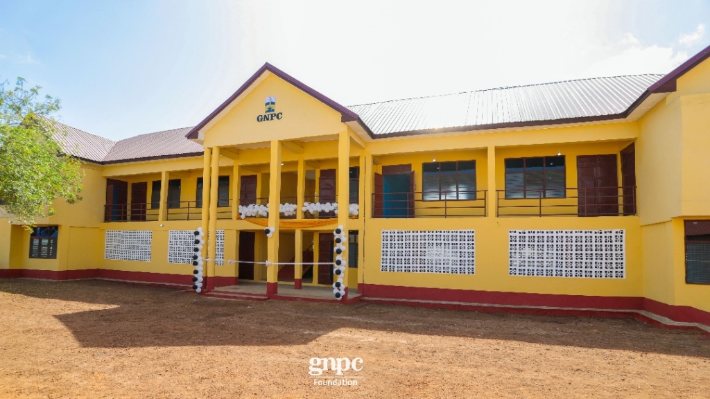 GNPC Foundation commissions 160-bed girls’ dormitory, 24-seater wash facility for Bimbilla SHS – MyJoyOnline