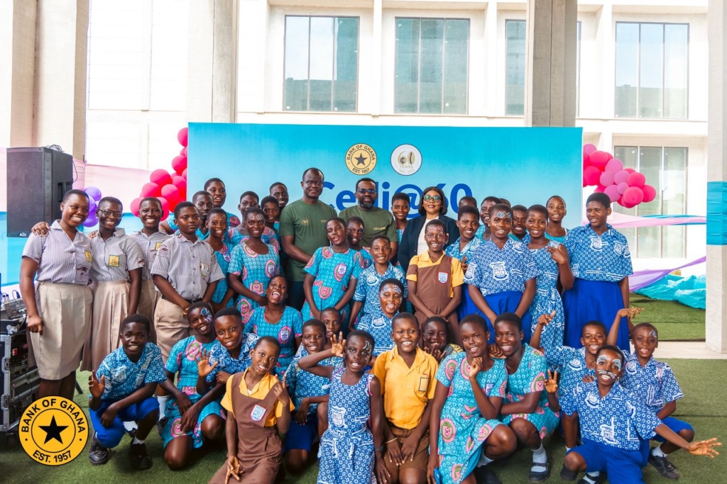 BoG engages over 250 pupils in currency education to mark Cedi@60 celebration
