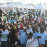 Perez Musik leads patrons and vendors in spirit-filled worship at grand finale of Ecobank-JoyBusiness SME Fair