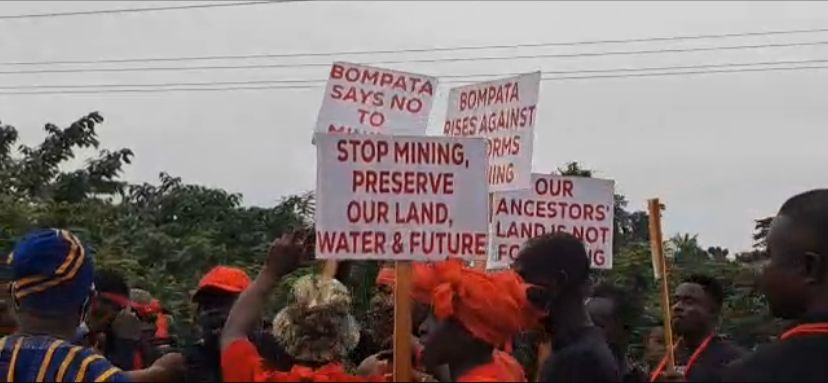 A/R: Bompata residents reject mining...