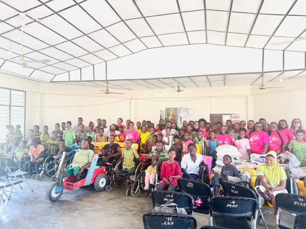 ECG Ashanti West Power Queen’s club supports physically challenged centre at Offinso – MyJoyOnline
