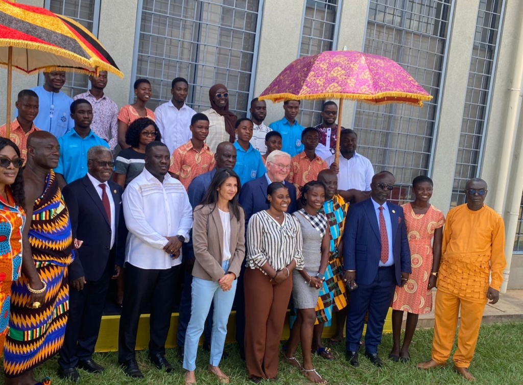 German President cuts sod for construction of Centre of Excellence for Green Technologies at KTI