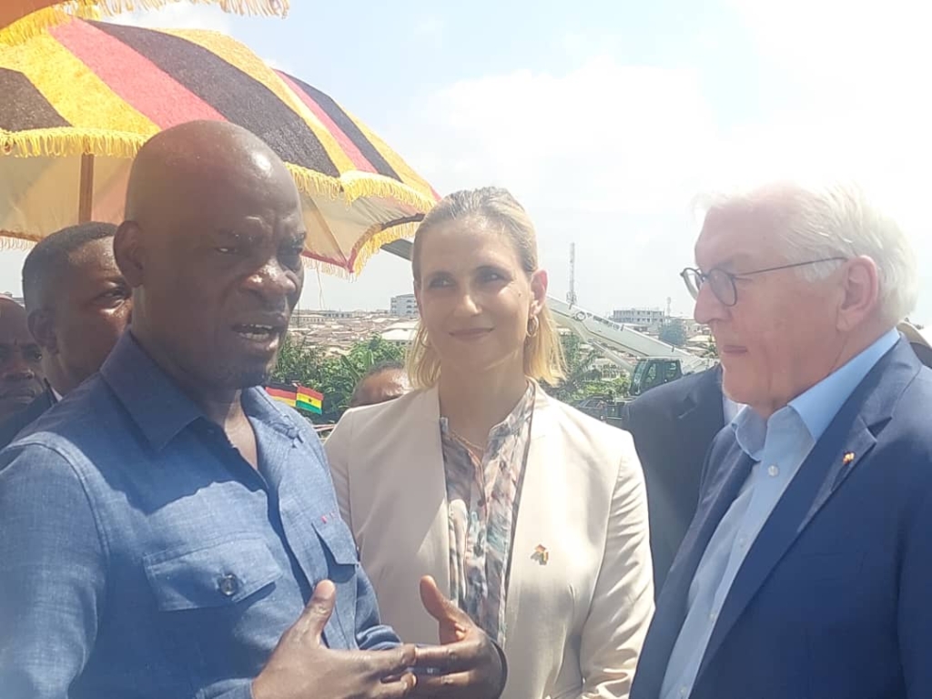 German President cuts sod for construction of Centre of Excellence for Green Technologies at KTI