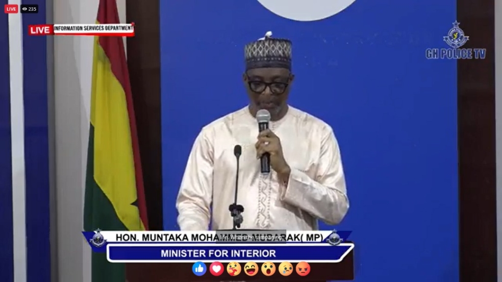 Livestream: Interior Minister updates...