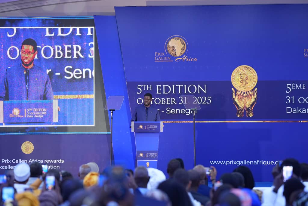Galien Africa Prize a catalyst for Africa’s scientific independence - Senegalese President Faye