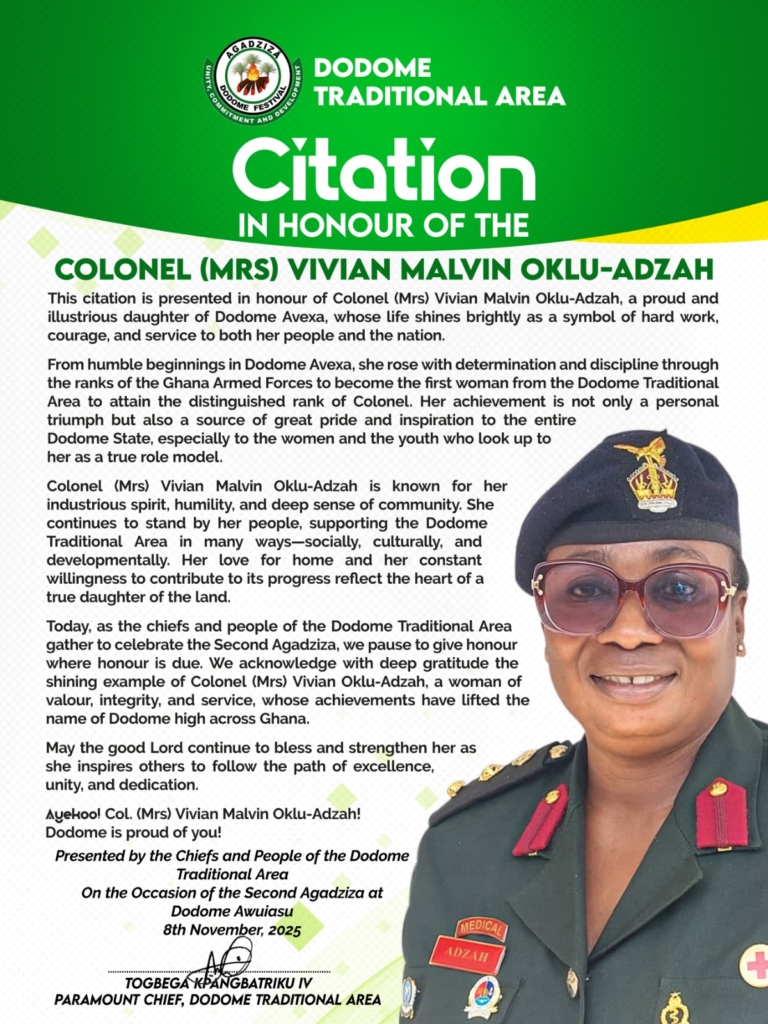 Gift Kofi Tsamah, Esq., others honoured for exceptional community service