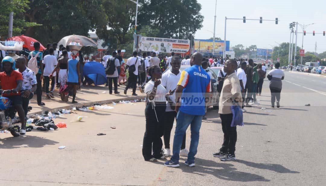 Photos from GAF's recruitment exercise at El-Wak Sports Stadium
