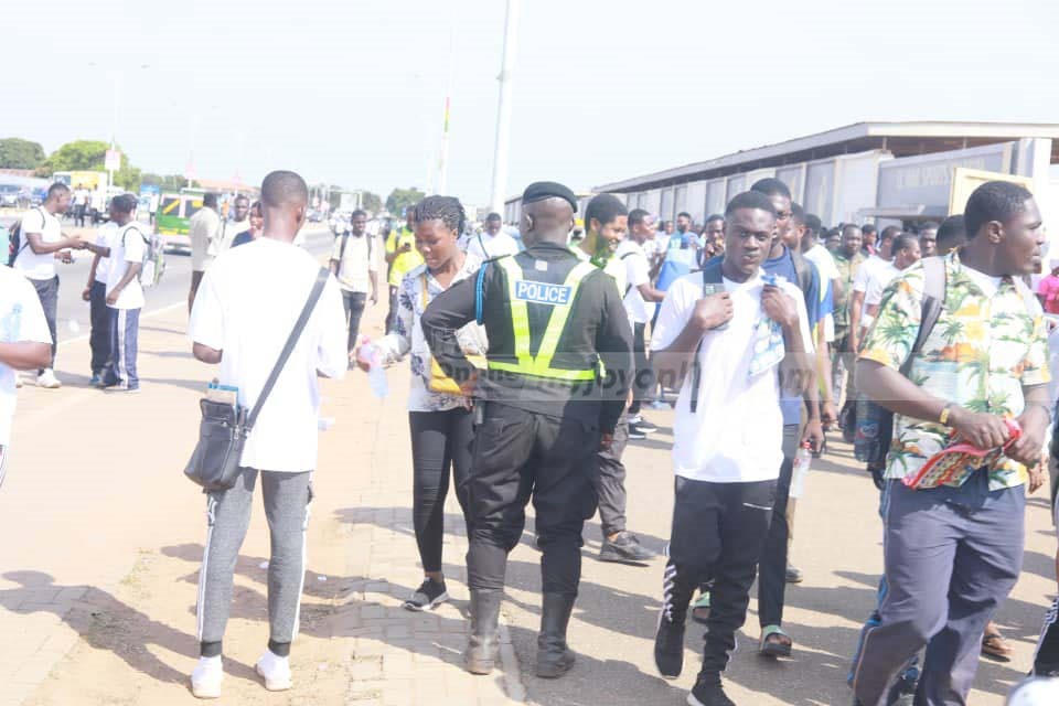 Photos from GAF's recruitment exercise at El-Wak Sports Stadium