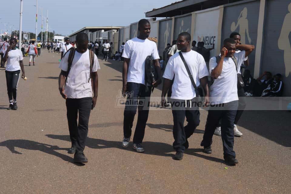 Photos from GAF's recruitment exercise at El-Wak Sports Stadium