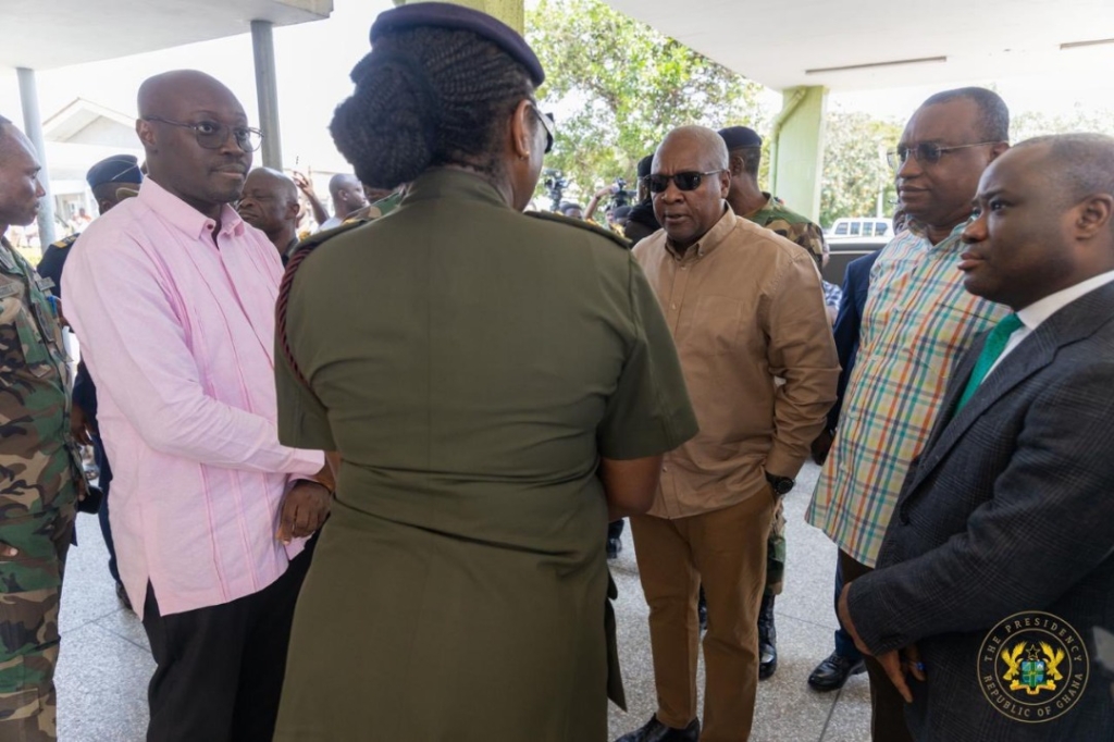 Photos: Mahama visits victims of El-Wak stadium stampede – MyJoyOnline