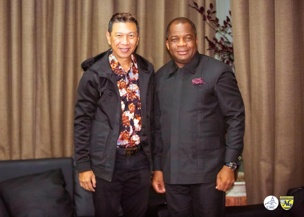 Global Chairman of World Assemblies of God arrives in Ghana to launch 2026 World Congress