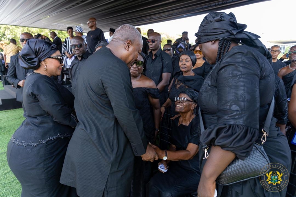 Photos: Mahama pays glowing tribute to late Cecilia Johnson Photos: Mahama pays glowing tribute to late Cecilia Johnson