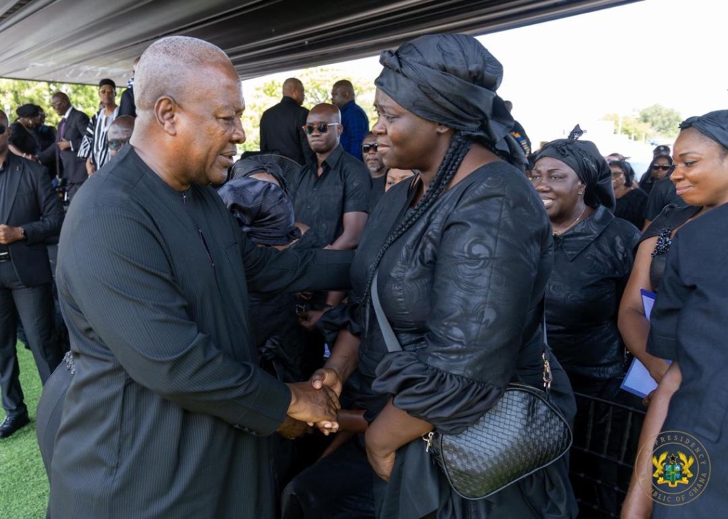 Photos: Mahama pays glowing tribute to late Council of State chairperson Cecilia Johnson