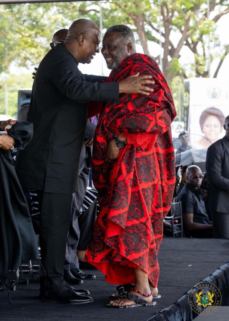 Photos: Mahama pays glowing tribute to late Council of State chairperson Cecilia Johnson
