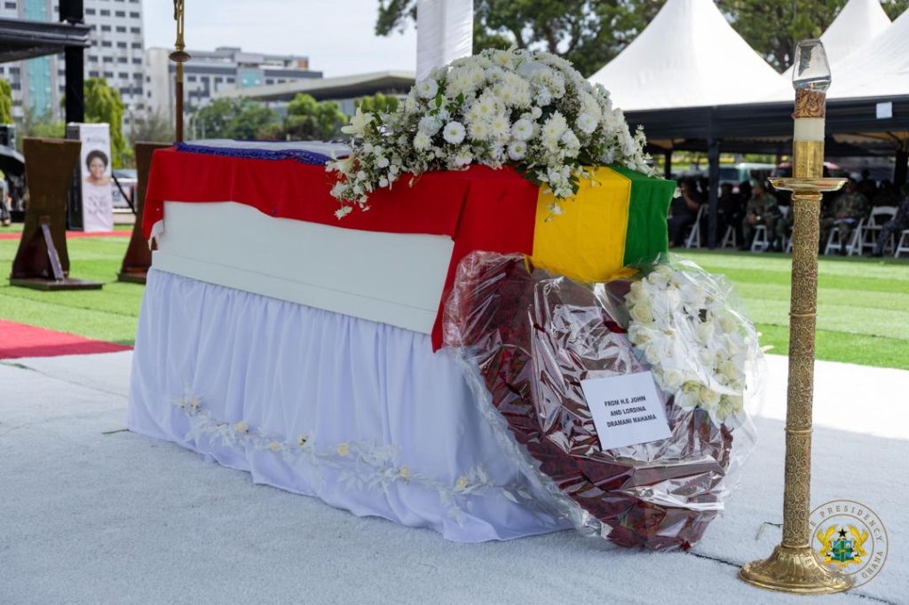 Photos: Mahama pays glowing tribute to late Cecilia Johnson Photos: Mahama pays glowing tribute to late Cecilia Johnson