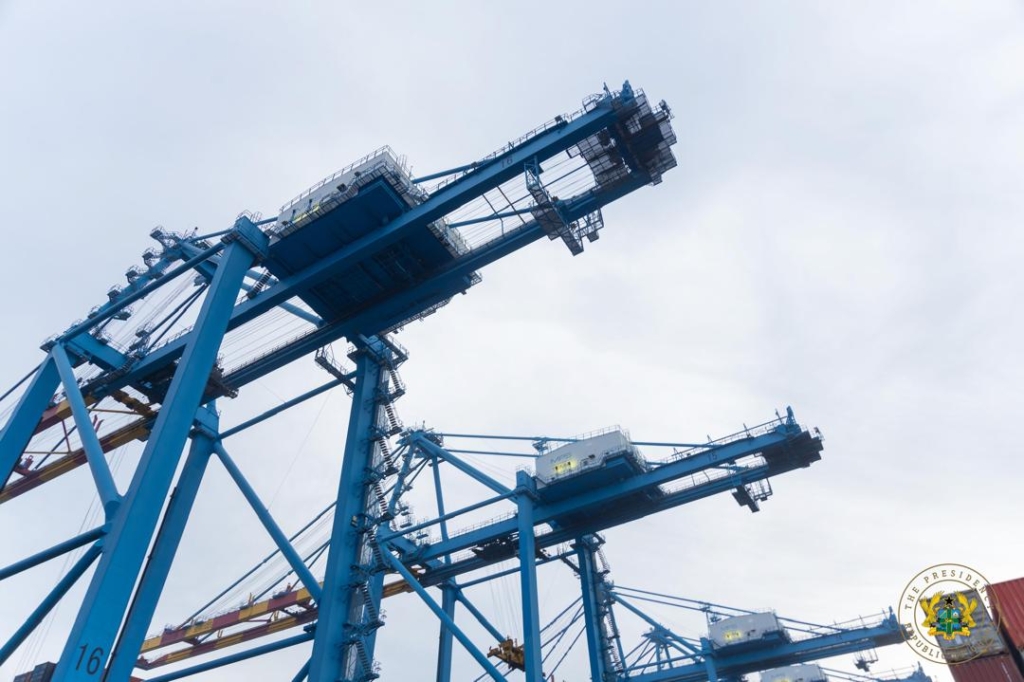 Photos: Mahama commissions Phases 1 and 2 of Tema Port Expansion Project