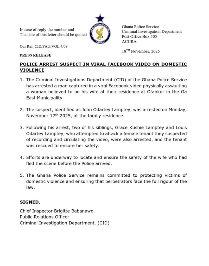 Police arrest man seen assaulting wife in viral Facebook video; two others picked up for attacking witness Police arrest man seen assaulting wife in viral Facebook video; two others picked up for attacking witness