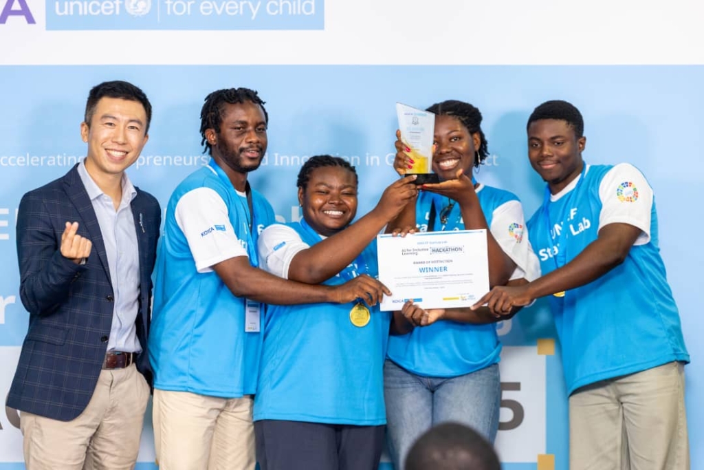 Team Syne wins UNICEF StartUp lab AI hackathon for inclusive learning – MyJoyOnline