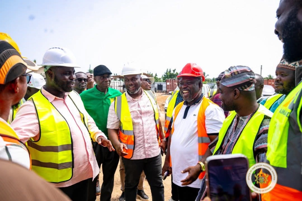 Volta Regional leaders inspect major ‘Big Push’ road projects, urge contractors to expedite work – MyJoyOnline