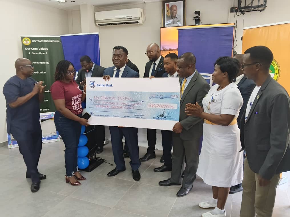 Stanbic Bank supports Ho Teaching Hospital with equipments worth GH₵120,000