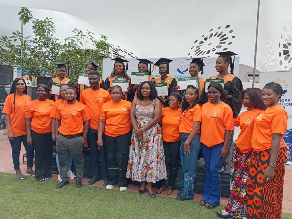Six mothers of children with special needs empowered by LOLA Hope Foundation and Farida Bedwei Six mothers of children with special needs empowered by LOLA Hope Foundation and Farida Bedwei