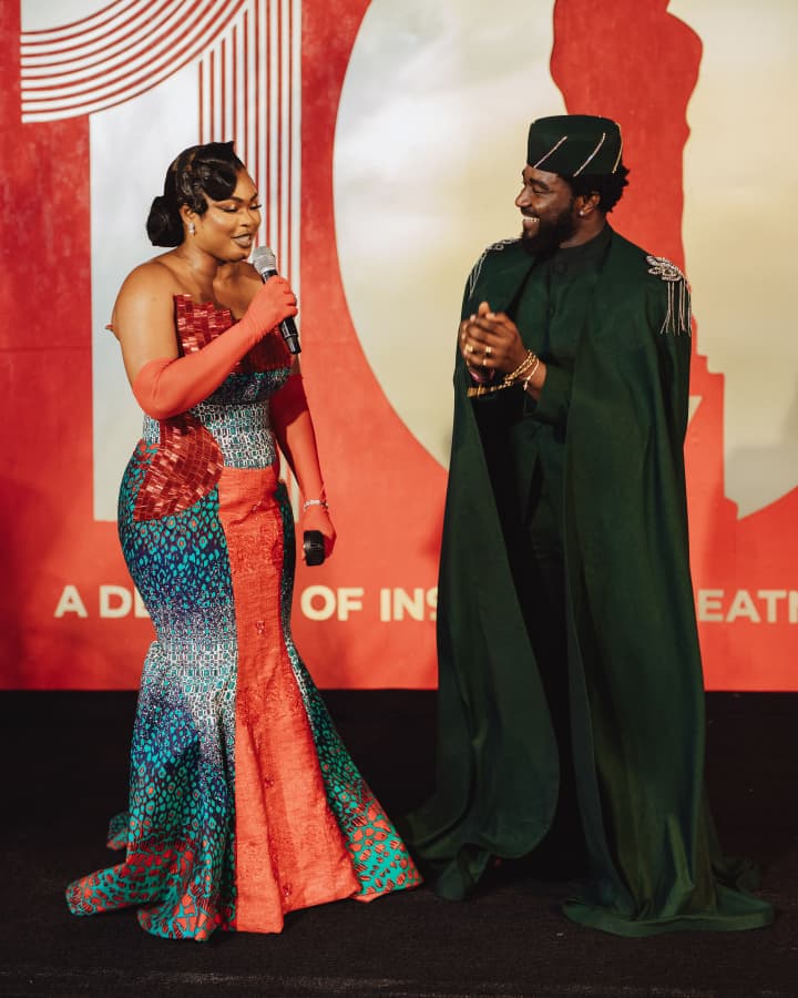 Photos: Doreen Avio dazzles with Bucci Franklin and others at the 10th EMY Africa awards