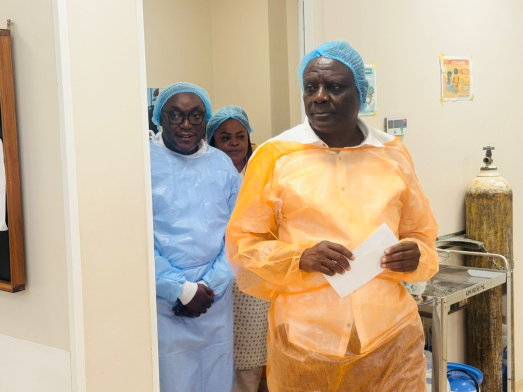 Dr Kingsley Agyemang pays medical bills for patients at Kyebi Gov't Hospital to mark his birthday