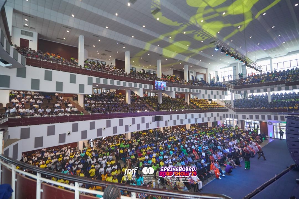 “You are the leaders of today”: Comfort Ocran rallies youth as Springboard marks 18 years