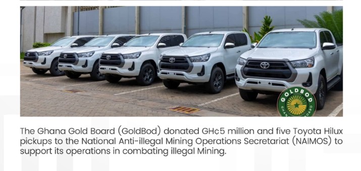 GoldBod donates GH¢7m to support health and fight against galamey