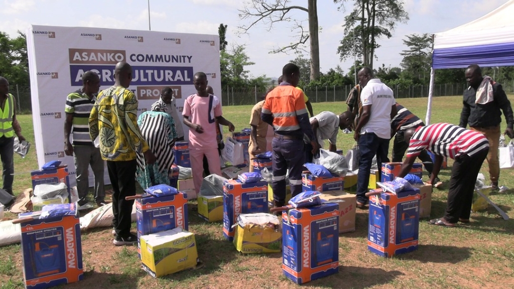 Asanko Gold launches major agricultural support project for over 1,000 farmers in Amansie – MyJoyOnline