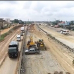 Flooding concerns emerge on Nsawam–Medie road despite ongoing reconstruction
