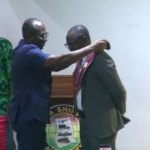 Engr. Wonder Davor Salami sworn in as IET-GH President