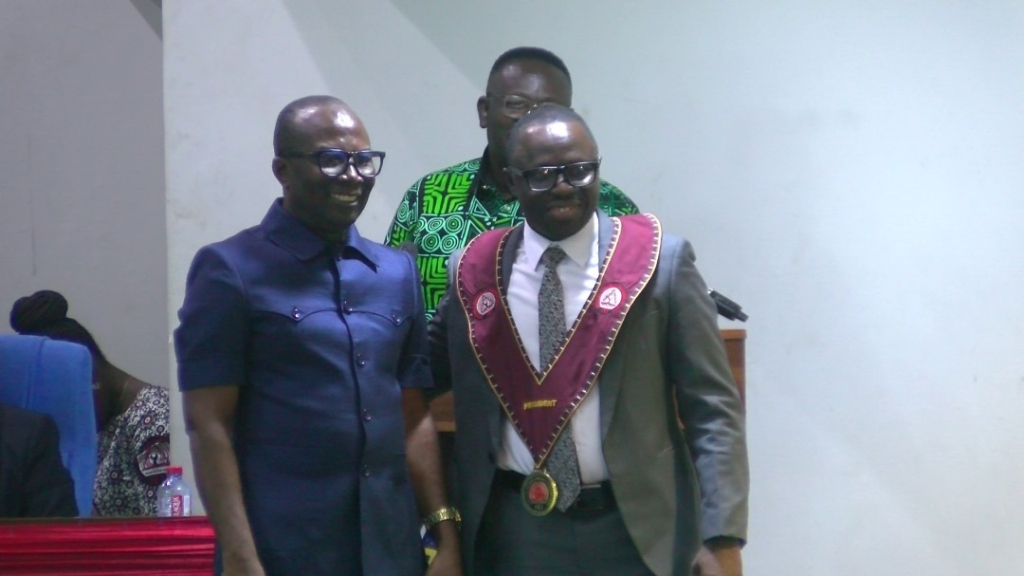 Engr. Wonder Davor Salami sworn in as IET-GH President