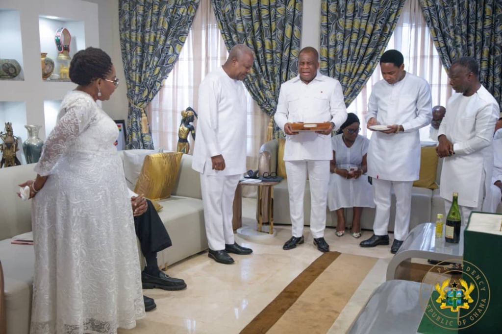 From humble beginnings: Mahama marks 67th birthday with solemn morning devotion