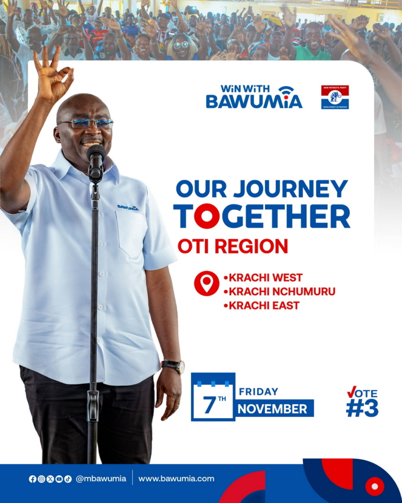 NPP Primaries: Bawumia's 'journey to victory' hits the Oti Region NPP Primaries: Bawumia's 'journey to victory' hits the Oti Region