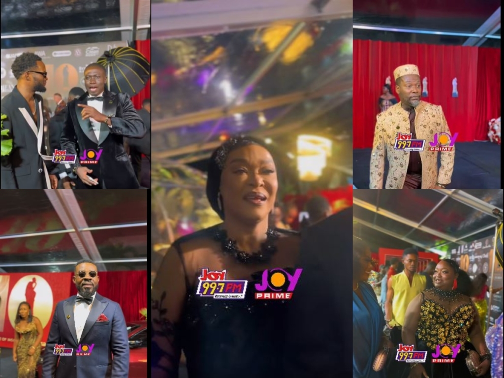 Adjetey Annang, Kalsoume Sinare, Roselyn Ngissah, Bucci Franklin, Dr Sarpong, and Abeiku Santana lead glamorous roll call at EMY Africa Awards 2025 – MyJoyOnline