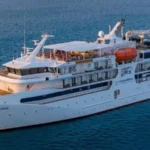 Cruise ship that left woman to die on island boarded by investigators