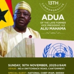 13th commemorative Adua for late former Veep Aliu Mahama set for Nov. 16
