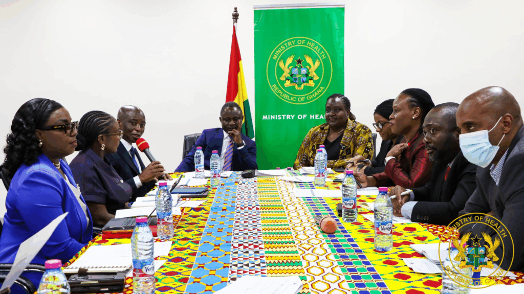 Health Ministry engages WHO on free primary health care and Ghana Medical Trust Fund initiative