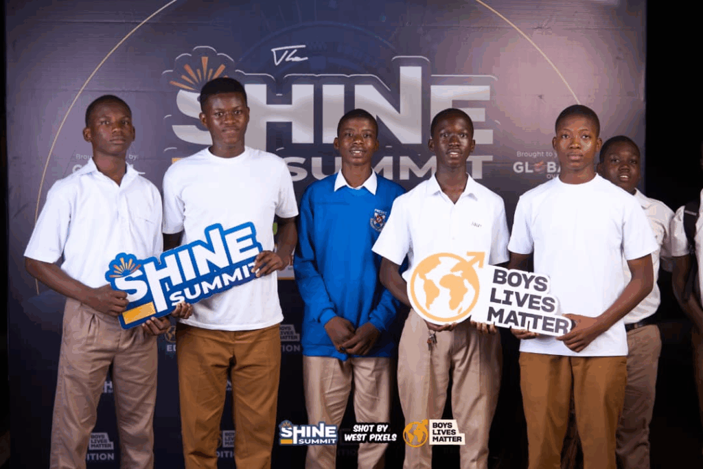 Kobby Kyei’s Shine Summit empowers boys to speak up and break the silence
