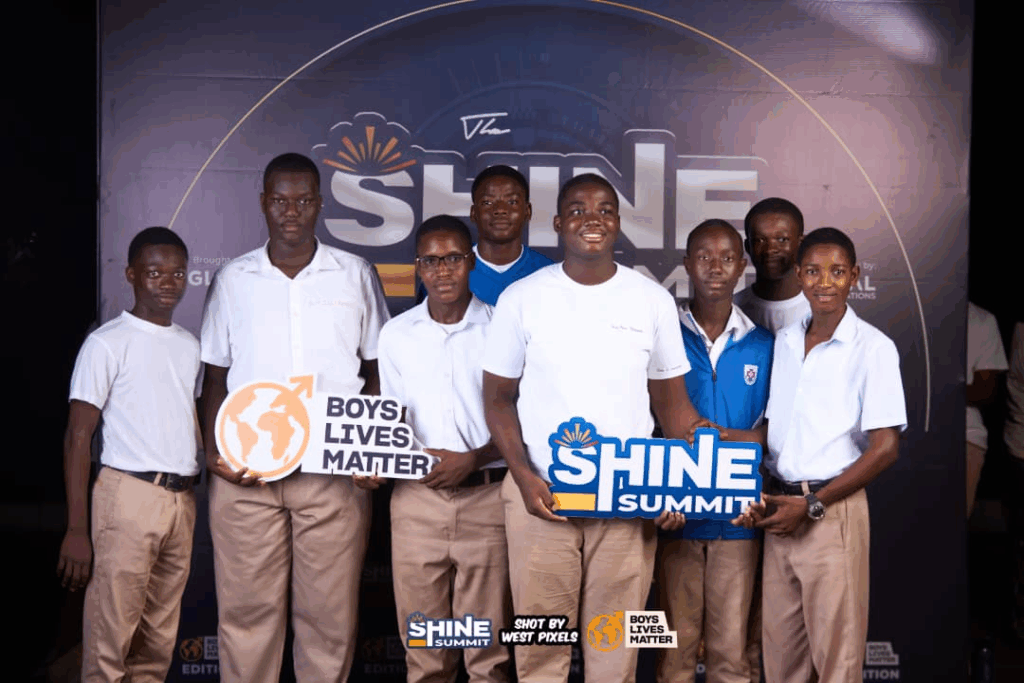 Kobby Kyei’s Shine Summit empowers boys to speak up and break the silence