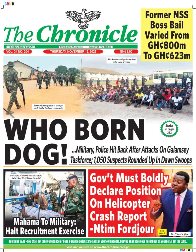 Today's Front pages: Thursday, November 13, 2025