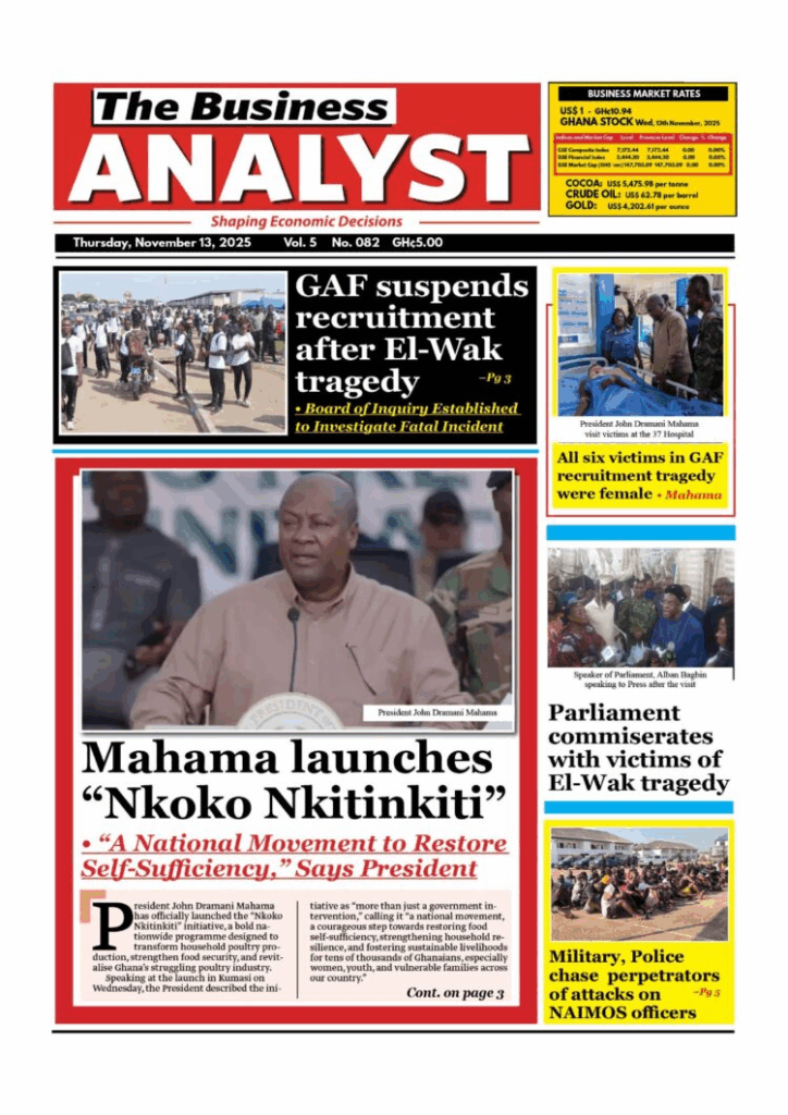 Today's Front pages: Thursday, November 13, 2025