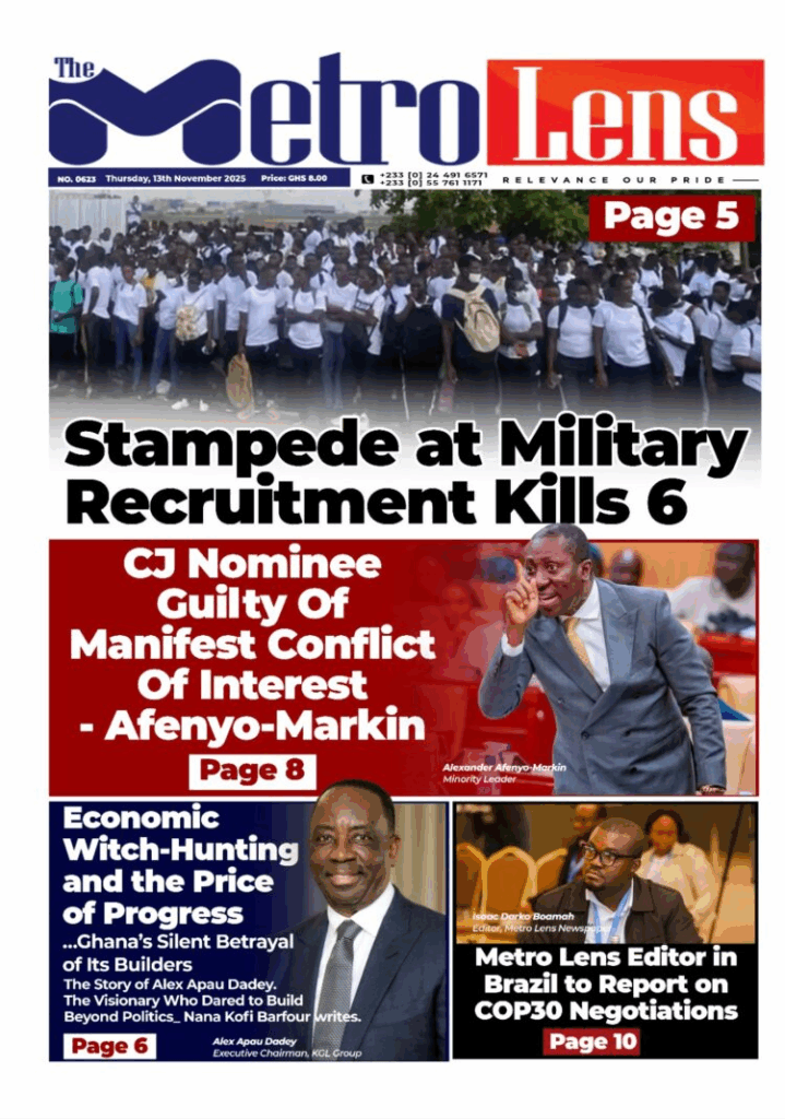 Today's Front pages: Thursday, November 13, 2025