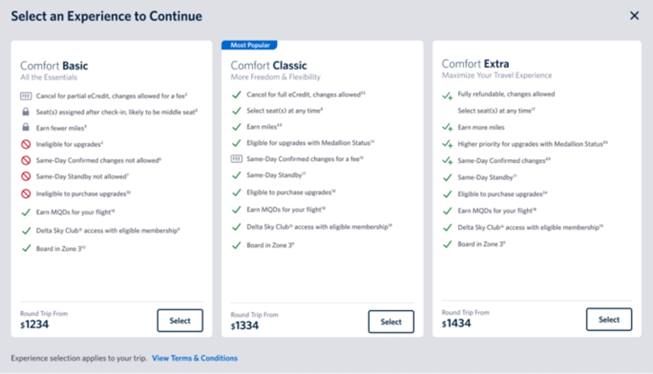 Introducing Delta Comfort Basic: Delta’s latest travel experience, unpacked