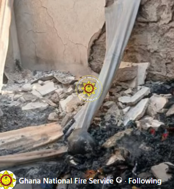 Fire destroys four rooms at police quarters in Jacobu – MyJoyOnline