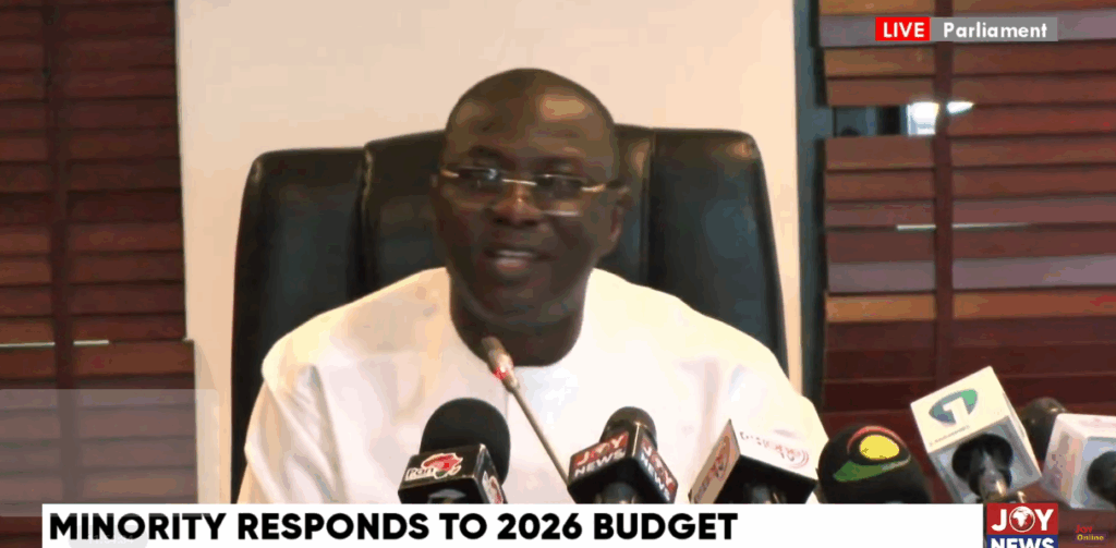Minority labels 2026 budget as “growthless, jobless, and minimalist” – MyJoyOnline